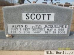 Alvin D Scott