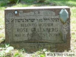 Rose Greenberg