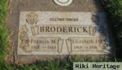 Francis M Broderick