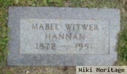 Mabel Witwer Hannan