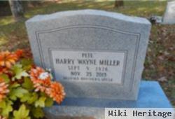 Harry Wayne "pete" Miller