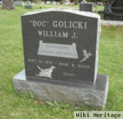 William J "doc" Golicki