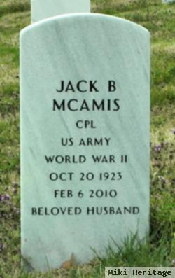 Jack B Mcamis