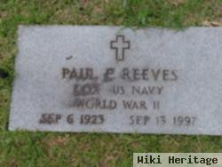 Paul E Reeves