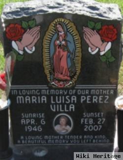 Maria Luisa Perez Villa