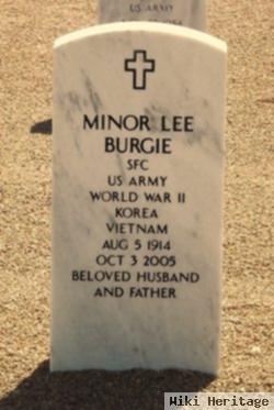 Minor Lee Burgie