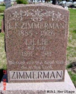 Lillie Frey Zimmerman