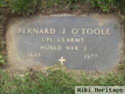 Bernard J O'toole