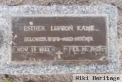 Esther Marie "tiny" Lupton Kane