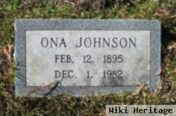 Martha Leona "ona" Johnson Rhodes