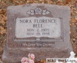 Nora Florence Thurman Bell