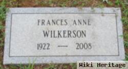 Frances Anne Wilkerson