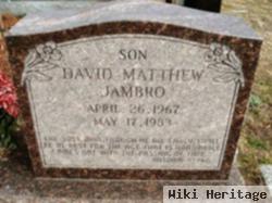 David Matthew Jambro