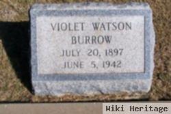 Violet L Watson Burrow