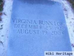 Mildred Virginia "virginia" Bunn Lord