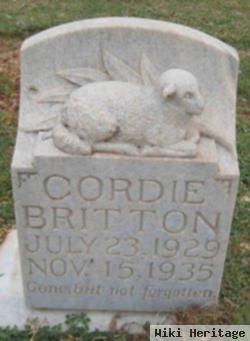 Cordea "cordie" Britton