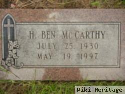 Harold Bernard "ben" Mccarthy