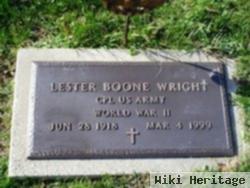 Lester Boone Wright