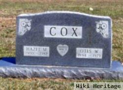 Hazel M Frentress Cox