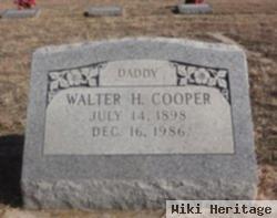Walter H Cooper