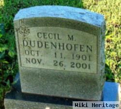 Cecil M. Dudenhofen