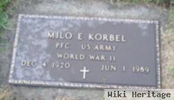 Milo Edwin Korbel