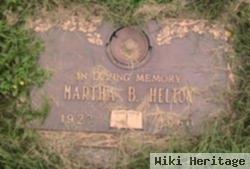 Martha B. Helton