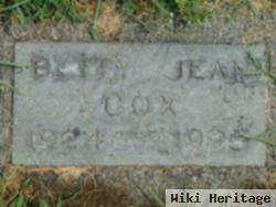 Betty Jean Cox