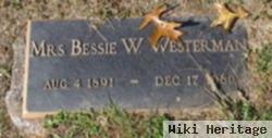 Bessie W. Westerman