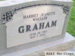 Harriet Jeanette Wheeler Graham