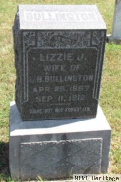 Elizabeth Jane "lizzie" Smith Bullington