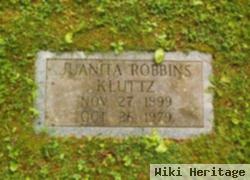 Mary Juanita Robbins Klutz / Kluttz