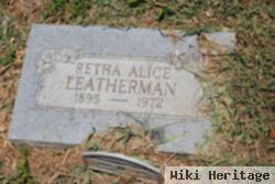 Retha Alice Rutledge Leatherman