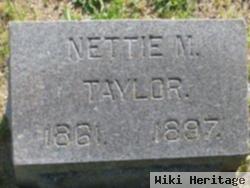 Nettie M Taylor