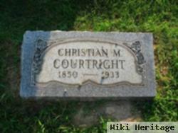 Christian M. Courtright