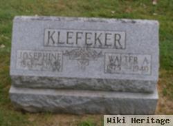 Walter A Klefeker