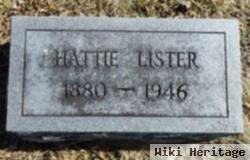 Henrietta "hattie" Schmidt Lister