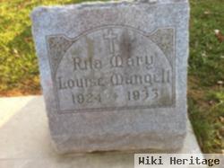 Rita Mary Louise Mangett