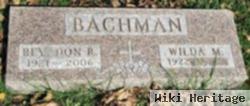 Wilda Mae Gibbon Bachman