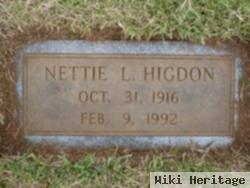 Nettie L. Higdon
