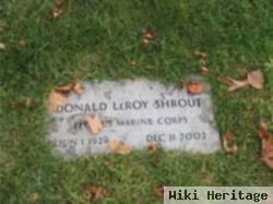 Pfc Donald Leroy Shrout