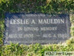 Leslie Andrew "les" Mauldin