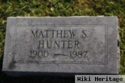 Matthew S Hunter