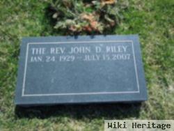 Rev John D Riley