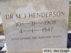 Dr Major Joel Henderson