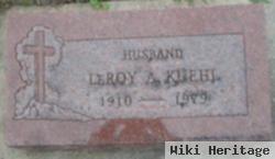 Leroy A Kuehl