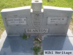 John Daniel "dan" Blanton, Jr