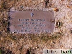 Leroy "roy" Knower