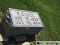 Franklin Pierce "purd" Lutz