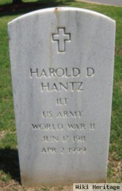 Dr Harold D Hantz